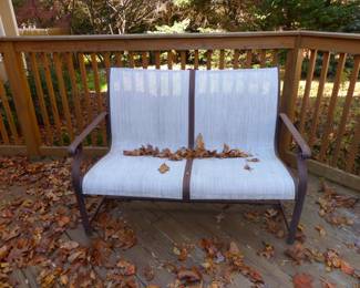 Brown Jordan loveseat