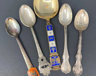 Vintage Sterling Spoons - Towle 'Provincial' - Marthinsen