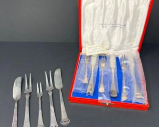 Hors d'oeuvres Sterling Flatware - W&S Sorensen Denmark Sterling