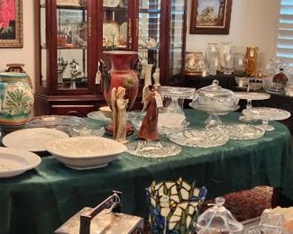 Even more glassware.