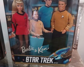 Barbie and Ken in Star Trek