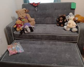 Almost new Serta sleeper full size sofa.