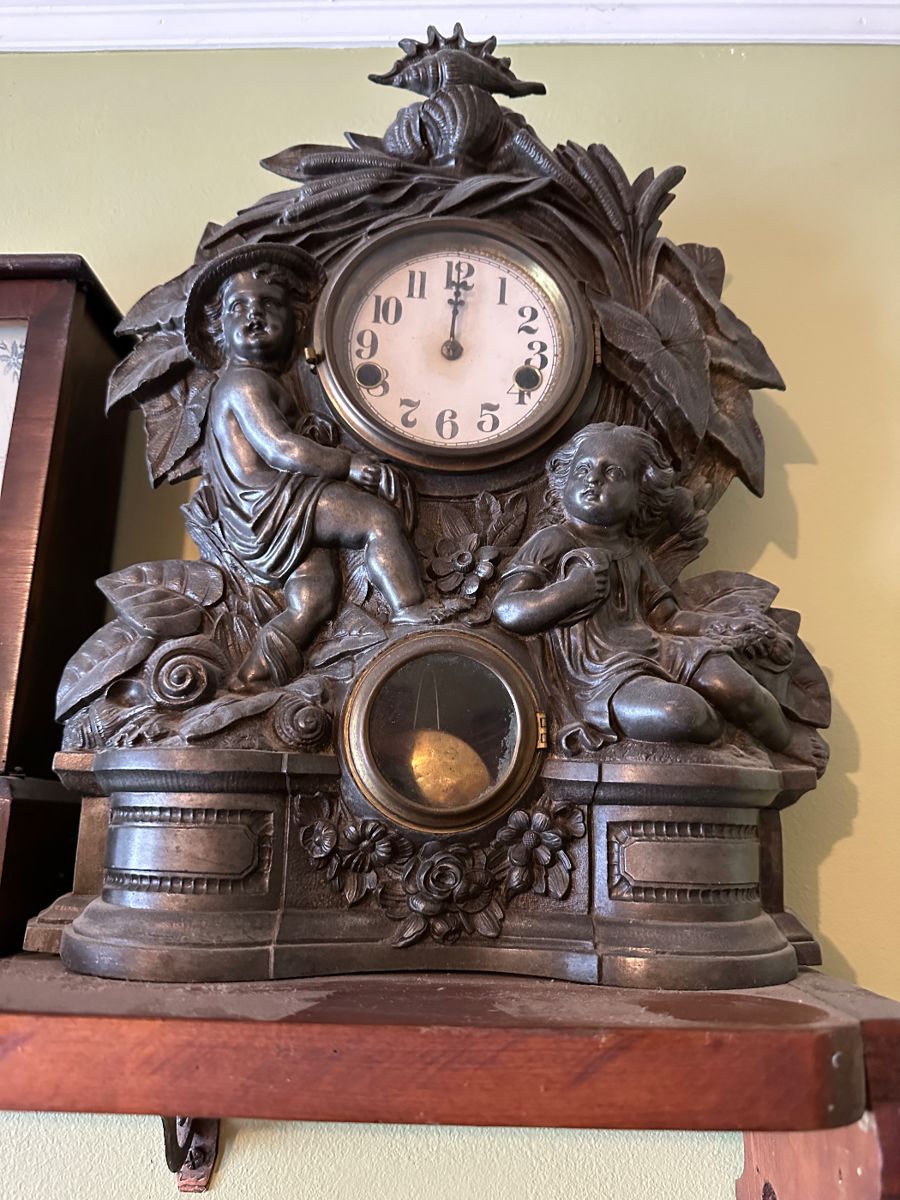 One of 50 vintage clocks