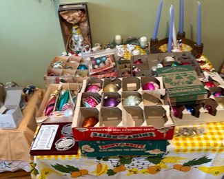 Vintage Christmas items