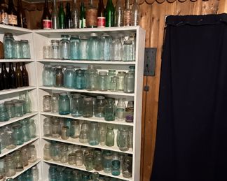 Canning jars and Mt. Clemens bottles