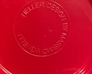 Heller Design by Massimo plates, bowls, mugs and pitcher 