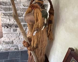 Life Size Troll - circa 1993 - Niagara Falls, NY - natural elements