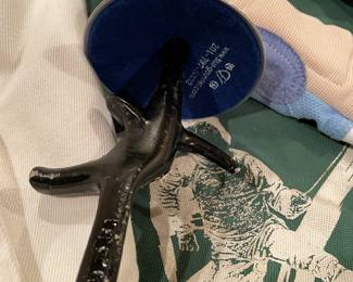 Blue Gauntlet fencing items