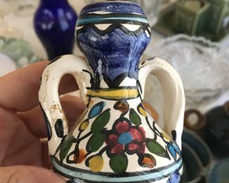 Vintage hand-painted cruet