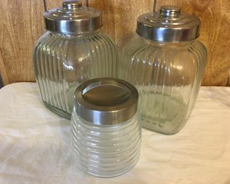 Glass canisters