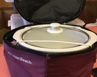 crock pot w/carrier