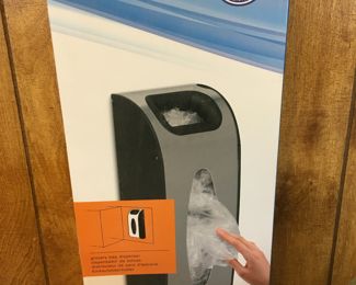 metal shopping bag storage box new in box