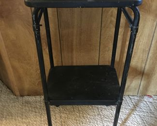 small metal table