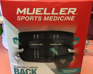 Adjustable lumbar back brace