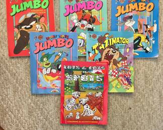 1990s Looney Tunes coloring books 