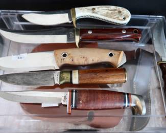 Knives-Buck, Benchmade, and many more