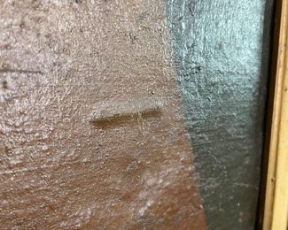 Mid 19th century Qajar Persian painting 37""x4'2"on canvas, depicting a dancer. "	Call for more information. 