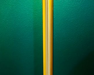 $140 Brass floor lamp 59"H	