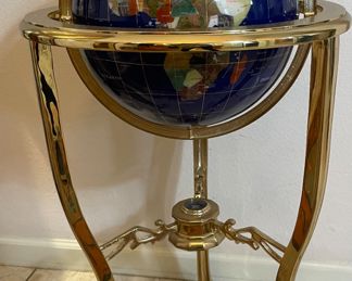 $195 	
Multi stone globe 33""Tx 17""W"	