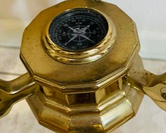 $195 	Multi stone globe 33""Tx 17""W"	