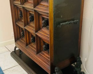 $2,400 Alexander 42Hx 32Wx 16D cabinet with monkeys The Humourus chest Theodore Alexander 