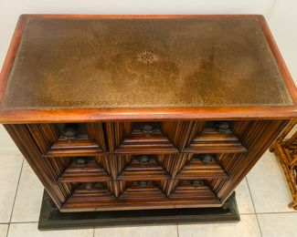 $2,400 Alexander 42Hx 32Wx 16D cabinet with monkeys The Humourus chest Theodore Alexander 