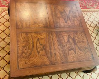 $195 	
Henrendon coffee table 46W widest x 16H	