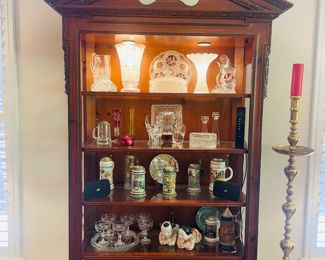 $500 	Bookcase / display 47""Wx 90""Tx17D 5 shelves  "									