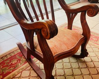 $1095
3 pieces American Empire parlor set 2 arms 34Tx"26""AtoA & Setee 34Tx47W"		