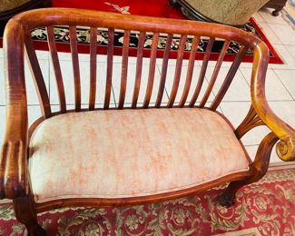 $1095
3 pieces American Empire parlor set 2 arms 34Tx"26""AtoA & Setee 34Tx47W"		