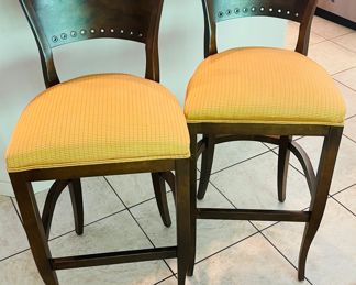 $250 	Pair of barstools 44Hx20"