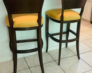 $250 	Pair of barstools 44Hx20"