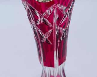 $45 EACH Val st Lambert (1874-1960) yellow & pink 9"T $45 EA	
"Val st Lambert (1874-1960) yellow & pink 9""T "		