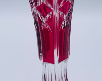 $45 EA	
"Val st Lambert (1874-1960) yellow & pink 9""T "		