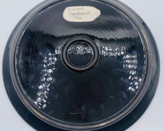 $75 	
Swiss Folk art Hugo Kholer Biel cake plate 12 1/2D	