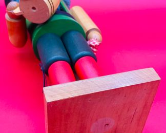 $40 	
Nutcracker with beer stein Octoberfest 14"""	