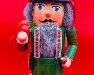 $60 	
Nutcracker clock repair man 16""T"	