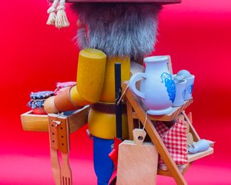 $60 	
Nutcracker salesman cheese & jellies 16""(crack hat)"		