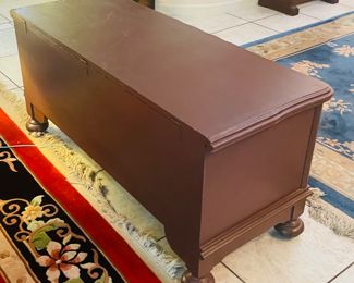 $140 	
Lane cedar chest 48Wx19Dx23H	
