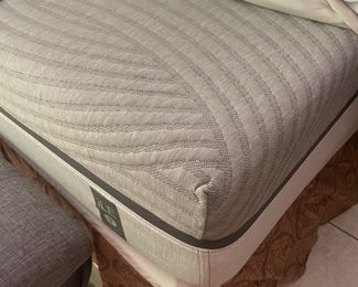 $975 - Separately $500 each 
King size bed headboard 7'Wx6'T Sleep number 	ILE mattress sleep number California King 2 yrs old 		
