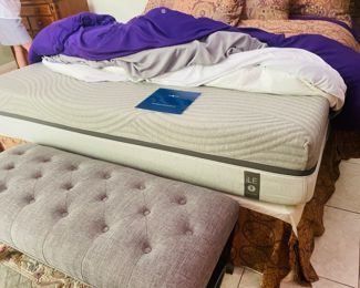 $975 - Separately $500 each 
King size bed headboard 7'Wx6'T Sleep number 	ILE mattress sleep number California King 2 yrs old 		