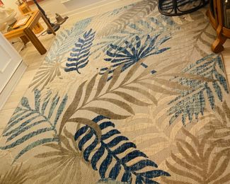 $90 	
Carpet Johnatan Y NYC 8x10 Gray/navy 	