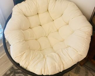$120 	
Papasan chair 42Wx45""D"	