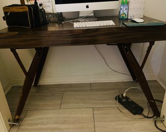 $240 
MCM Castro Laminate coffee table / dining table 									
" or desk 45""Wx 25Dx30H"	