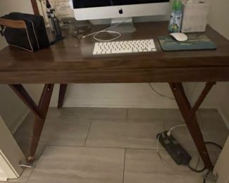 $240 
MCM Castro Laminate coffee table / dining table 									
" or desk 45""Wx 25Dx30H"	