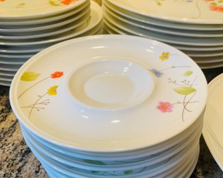 $250 	
Mikasa China - Just Flowers 		