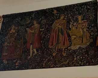 $275 	
Tapestry in foyer 	