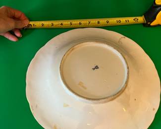 $140 Meissen round platter 