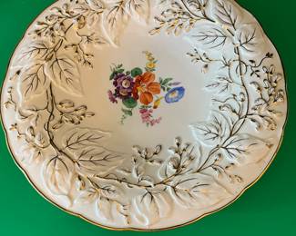 $140 Meissen round platter 