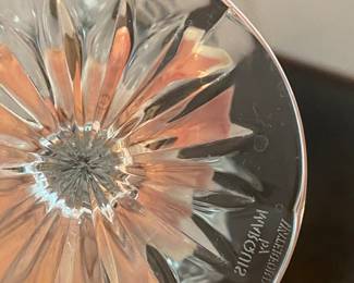 $50 	
Set of 6 marquis waterford wine goblets glasses 	